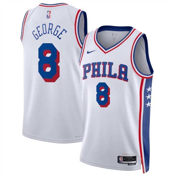 Men's Philadelphia 76ers #8 Paul George White Association Edition Stitched Jersey Dzhi,We sell and wholesale Men's Philadelphia 76ers #8 Paul George White Association Edition Stitched Jersey Dzhi on line form chian!
